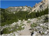 Rifugio Pederü - Sasso delle Dieci / Zehnerspitze